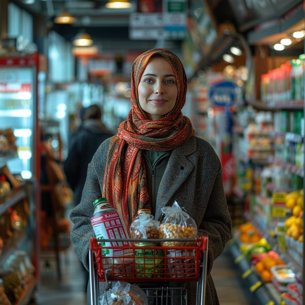 Cette Algérienne de France fait ses courses en Allemagne et montre ce qu’elle a acheté