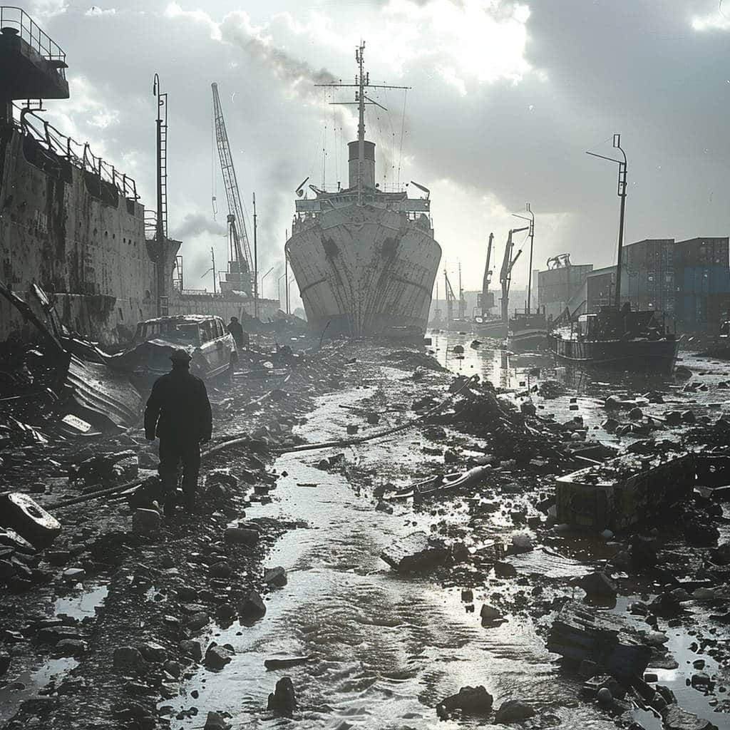 Des scènes de chaos au port de Marseille