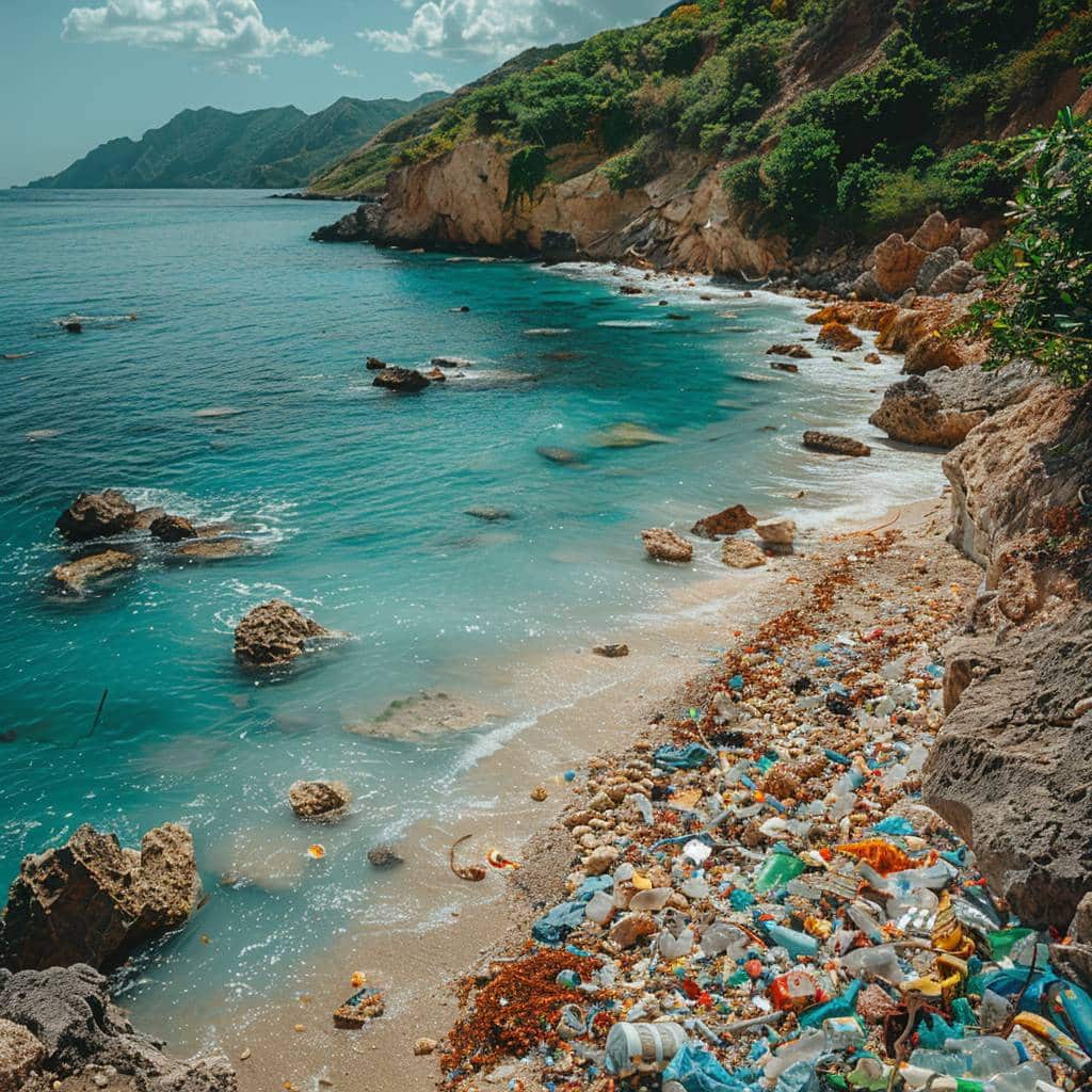 La plage de Souk El Thenine : Un joyau défiguré