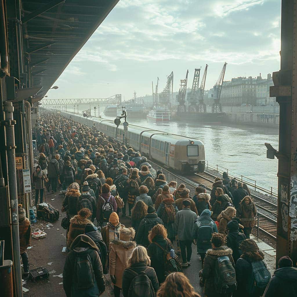 Le chaos au port de Marseille