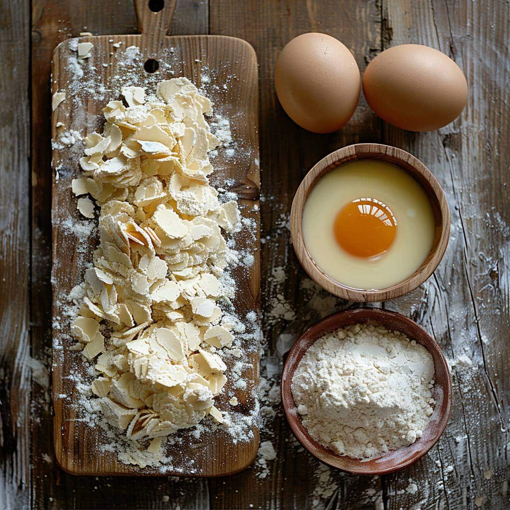 Les ingrédients de la recette