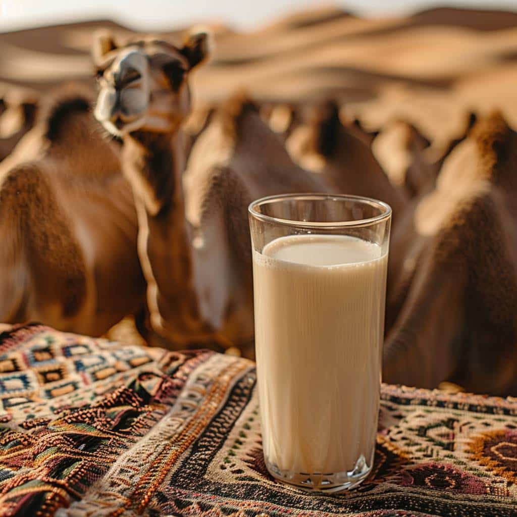 Les propriétés nutritionnelles du lait de chamelle