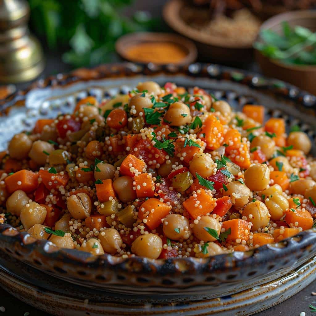 Recette facile de couscous algérien