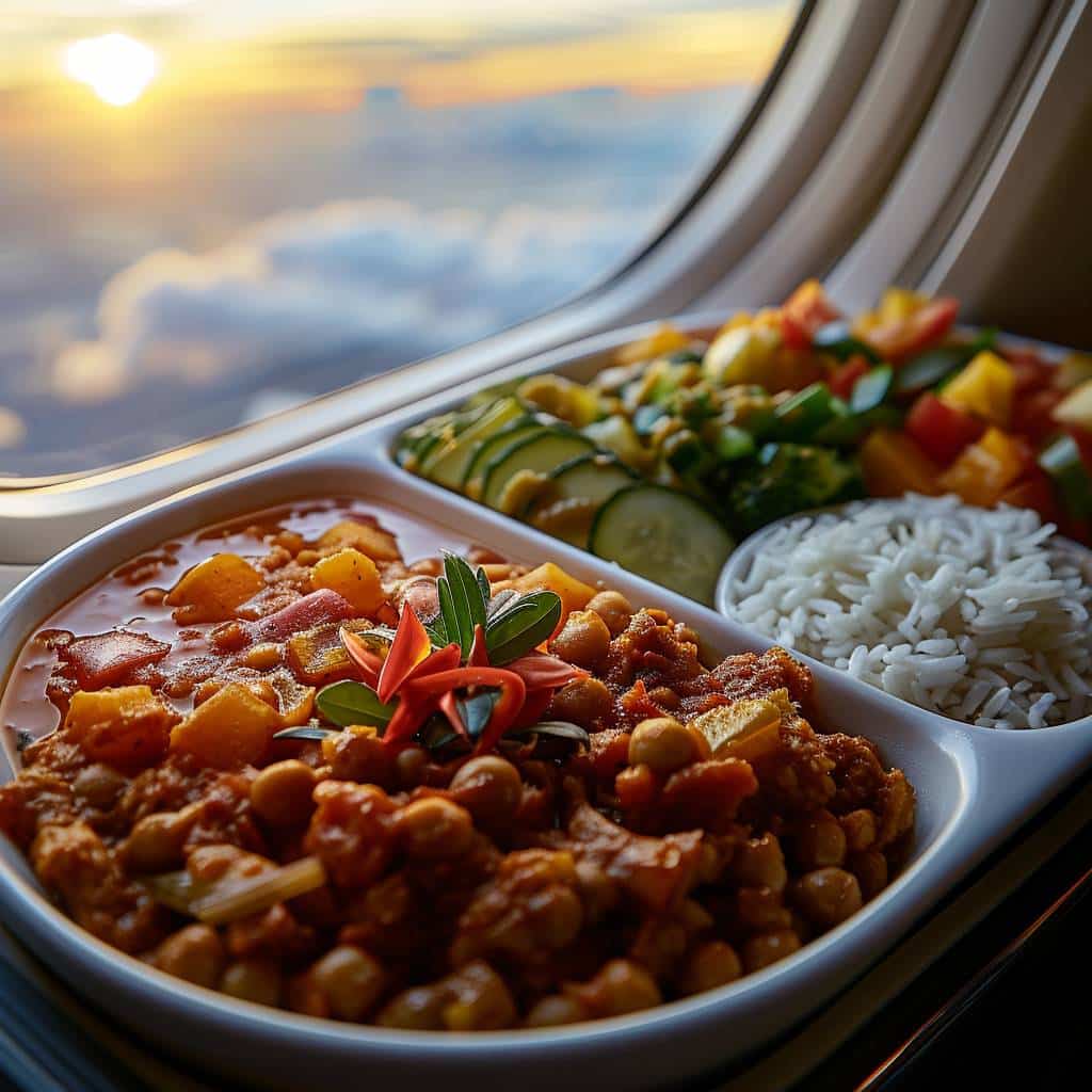 Repas spéciaux Air Algérie : Végétarien – bébé – hindou