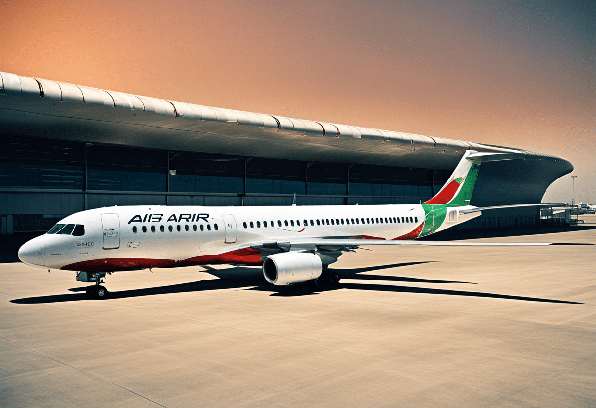 Avion d'Air Algérie en situation désordonnée