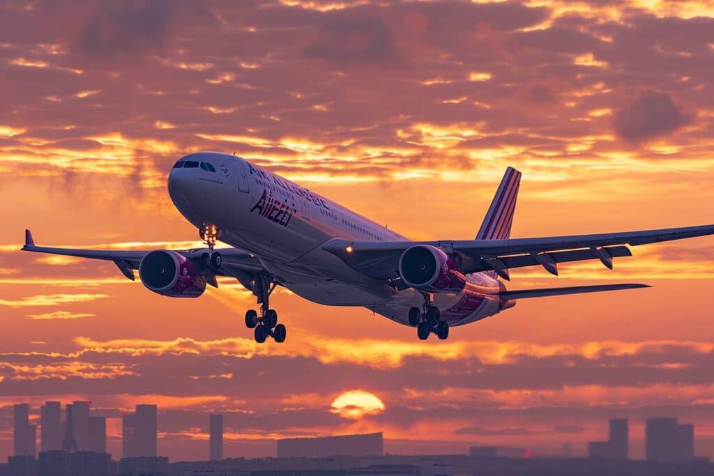 Sublime décollage d'Air Algérie à Paris-Orly