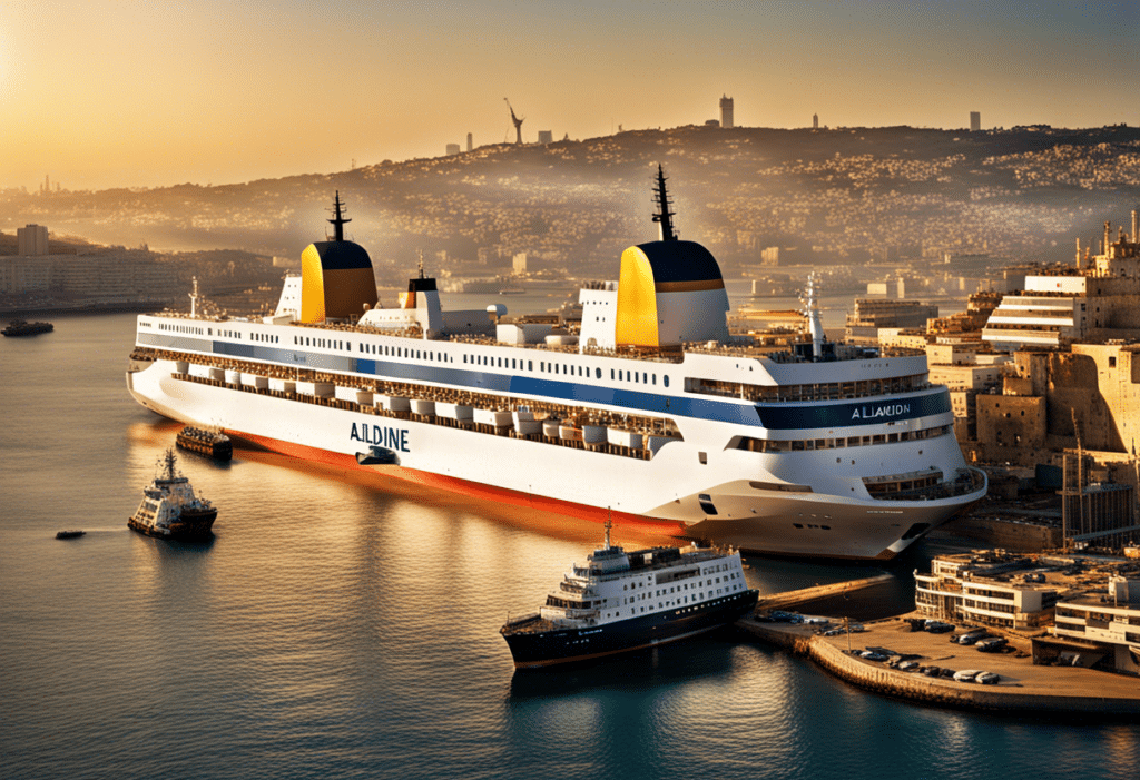 Nouveau navire dAlgérie Ferries pour lété