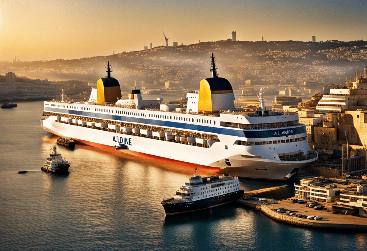 Nouveau navire dAlgérie Ferries pour lété