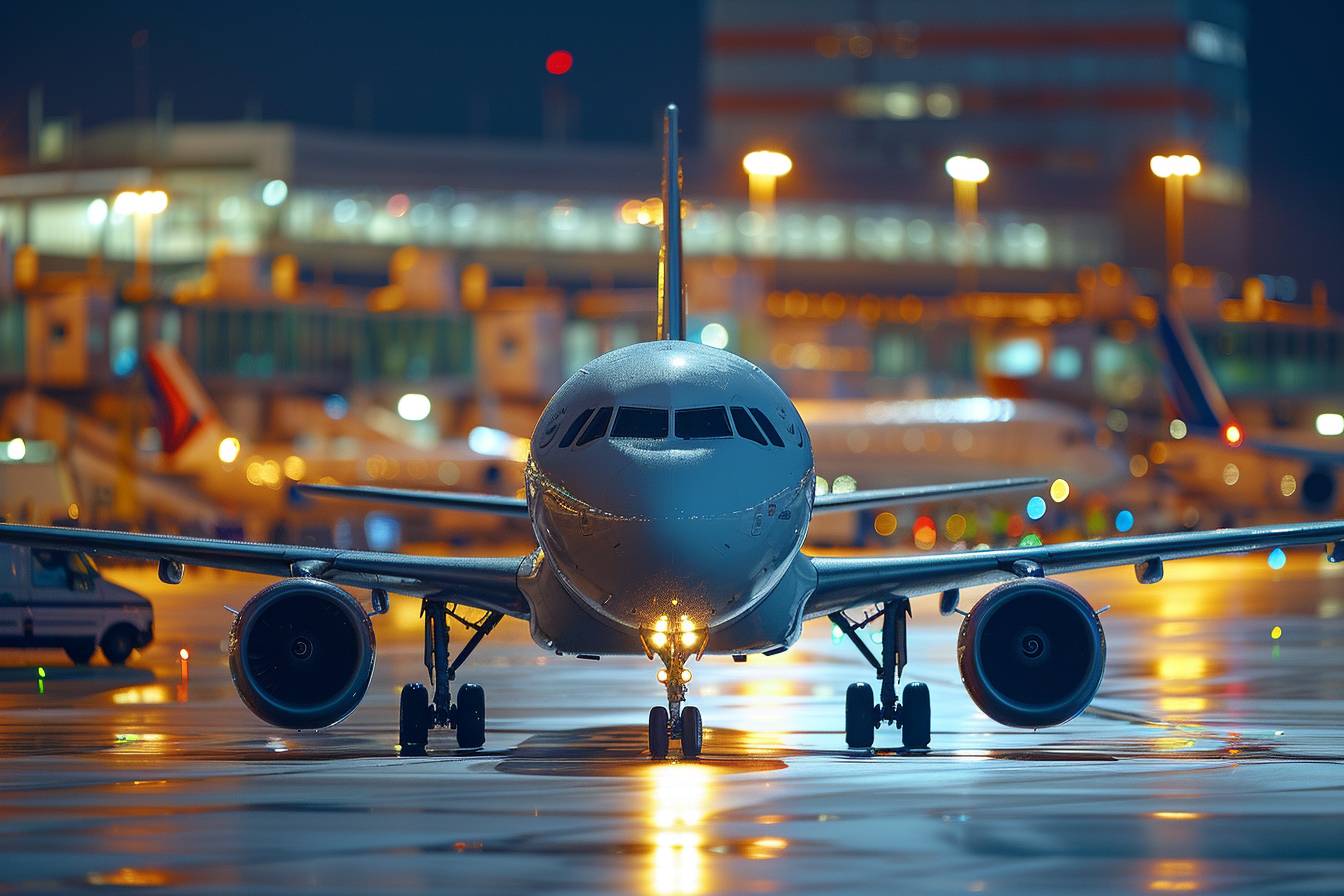 Avion dAir Algérie survolant la France  
Nouvelle destination Air Algérie au départ de France