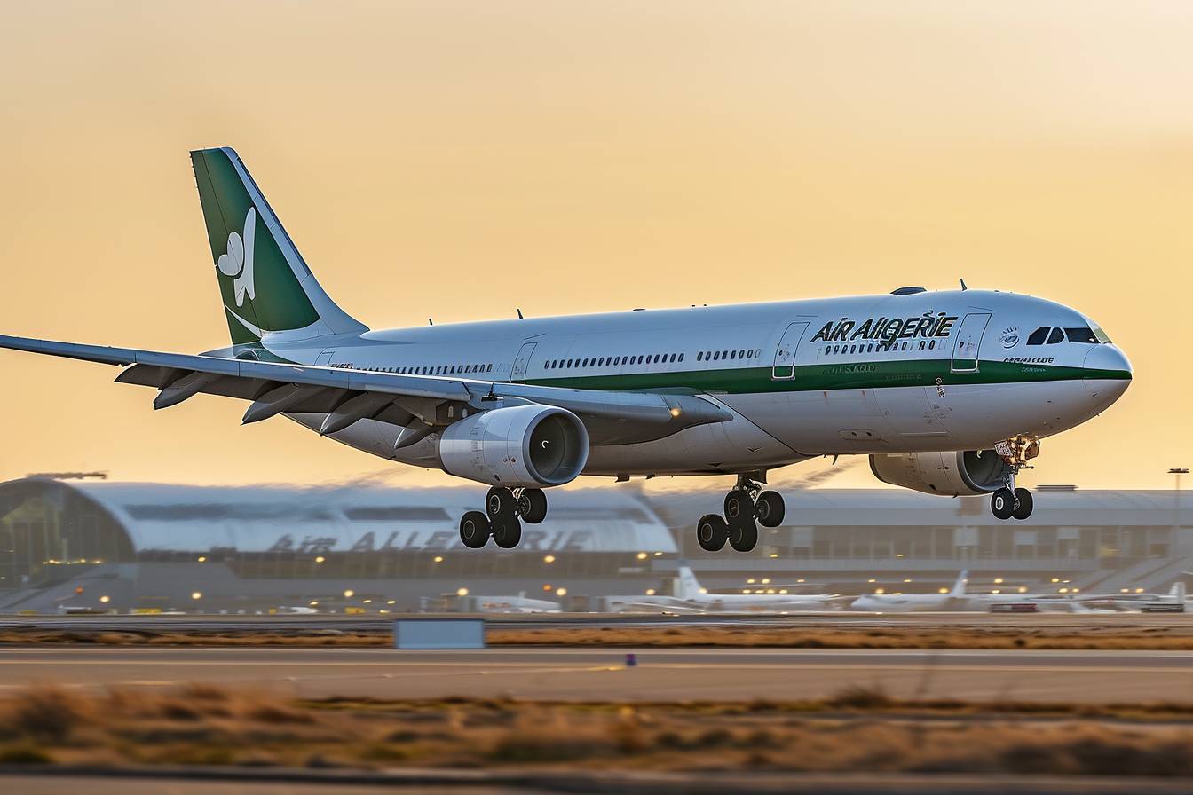 Décollage de deux avions Air Algérie à Orly  
Deux avions Air Algérie s'envolent depuis Orly