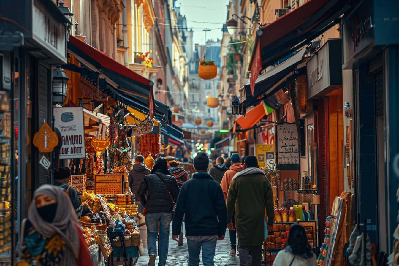 Quartier algérien réputé à Paris devenu viral