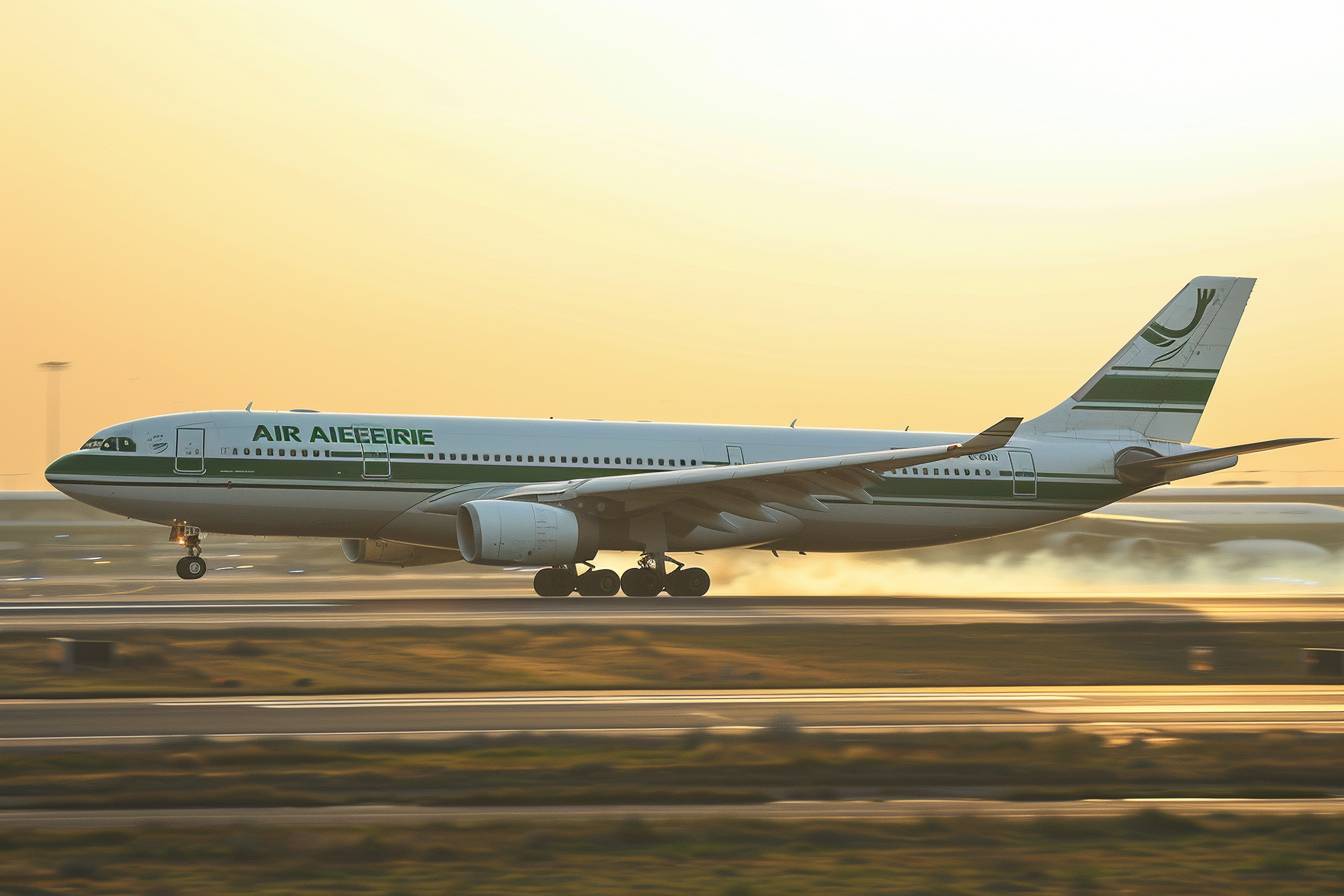 Décollage de deux avions Air Algérie à Orly