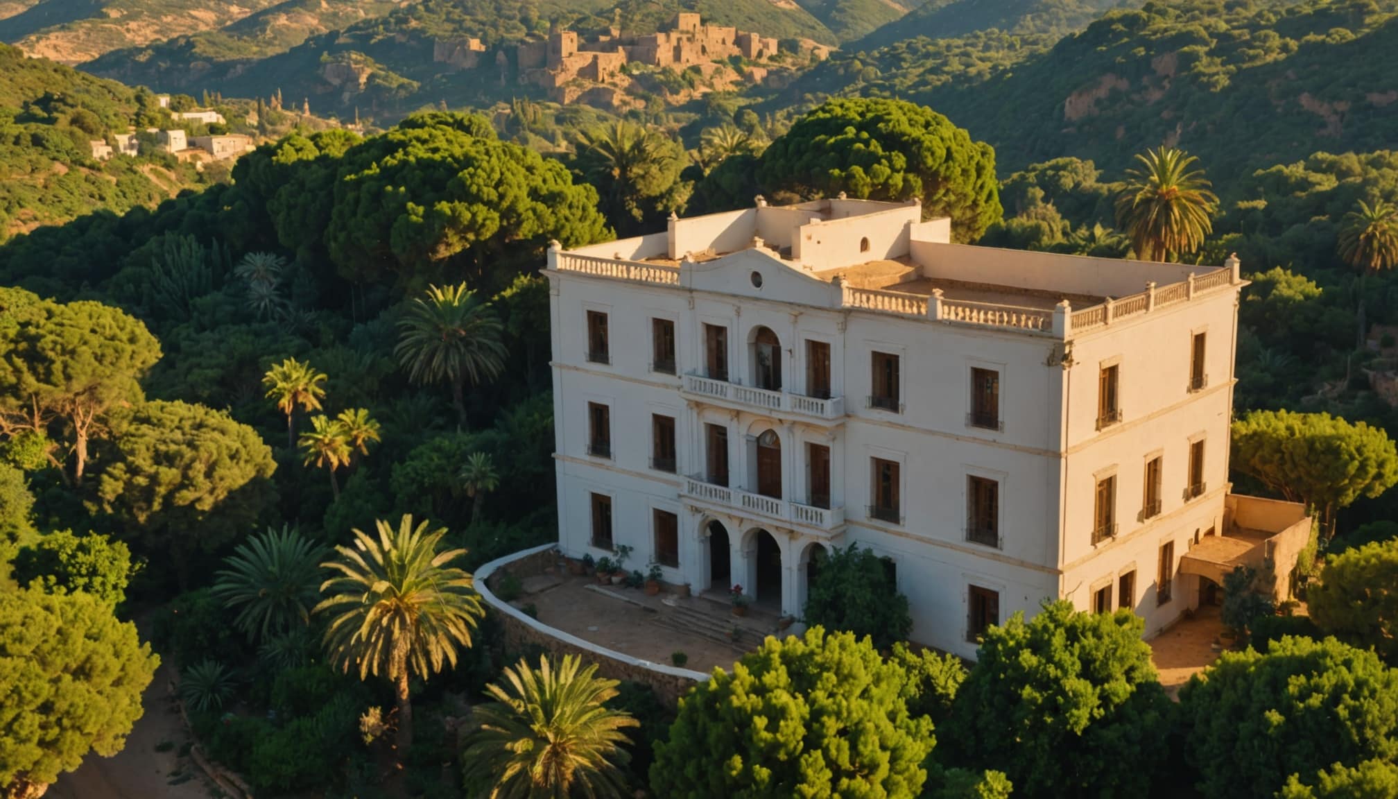 maison coloniale à Tipaza évoquant le charme ancien  
charme d'une maison coloniale à Tipaza à découvrir