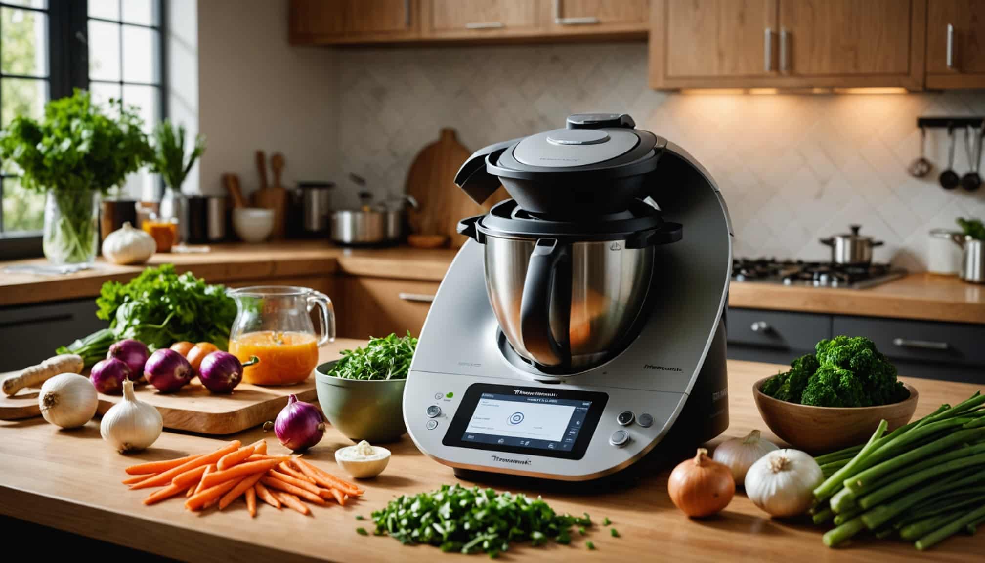 Préparation facile de chorba sans viande au Thermomix