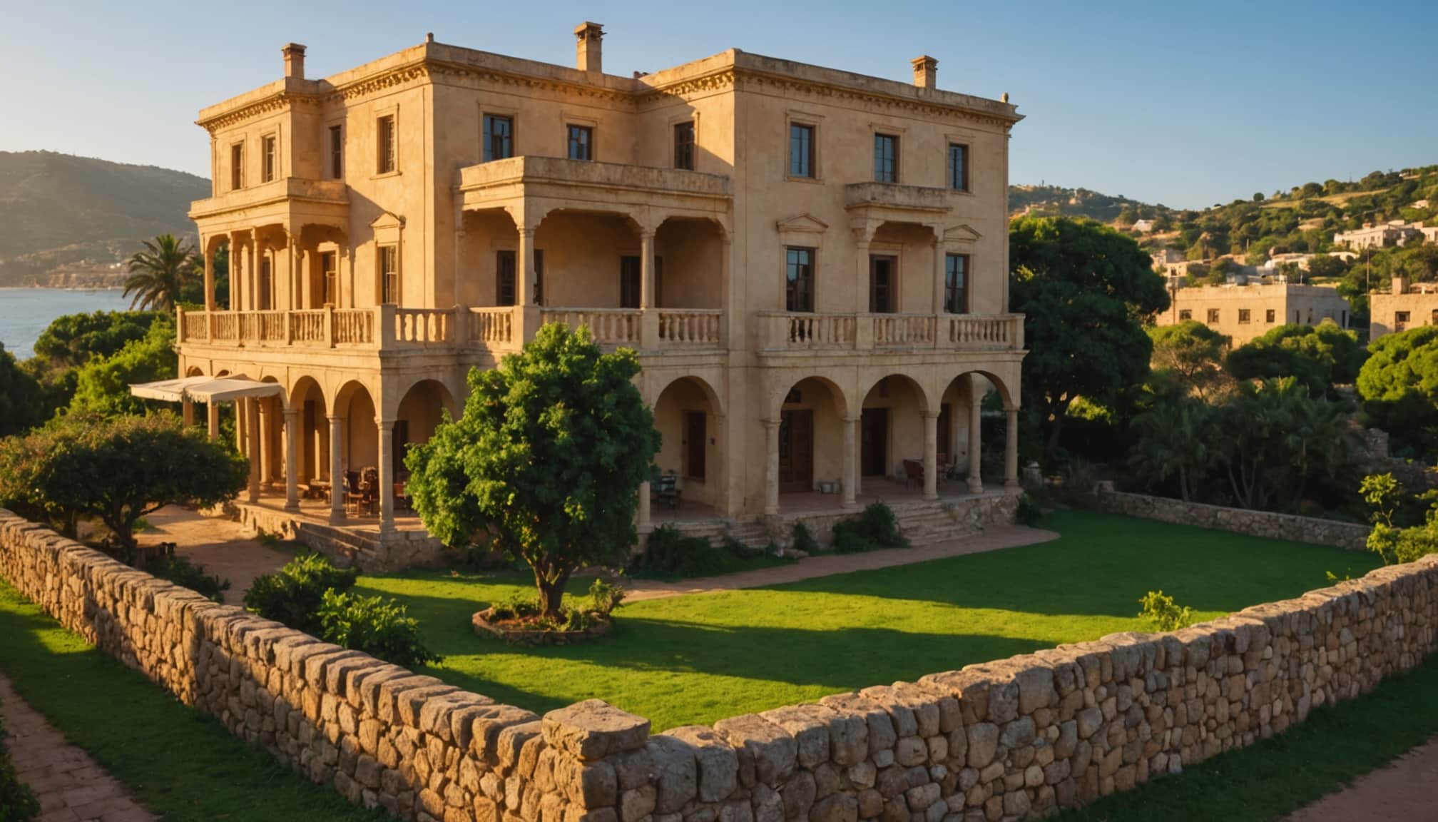 maison coloniale à Tipaza avec architecture historique
