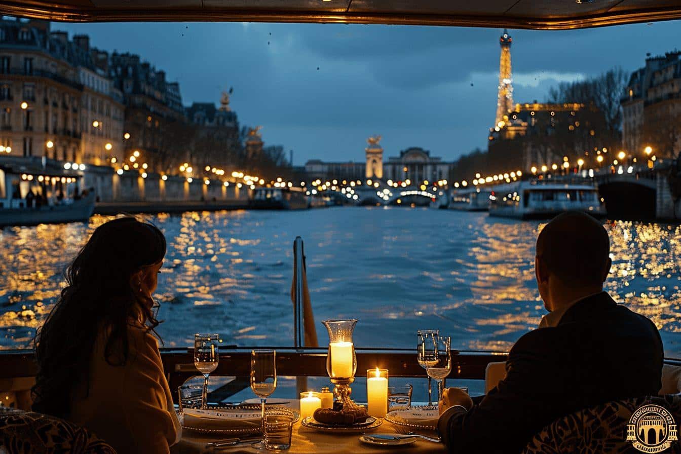 Dîner croisière à Paris : Vivez une soirée romantique sur la Seine