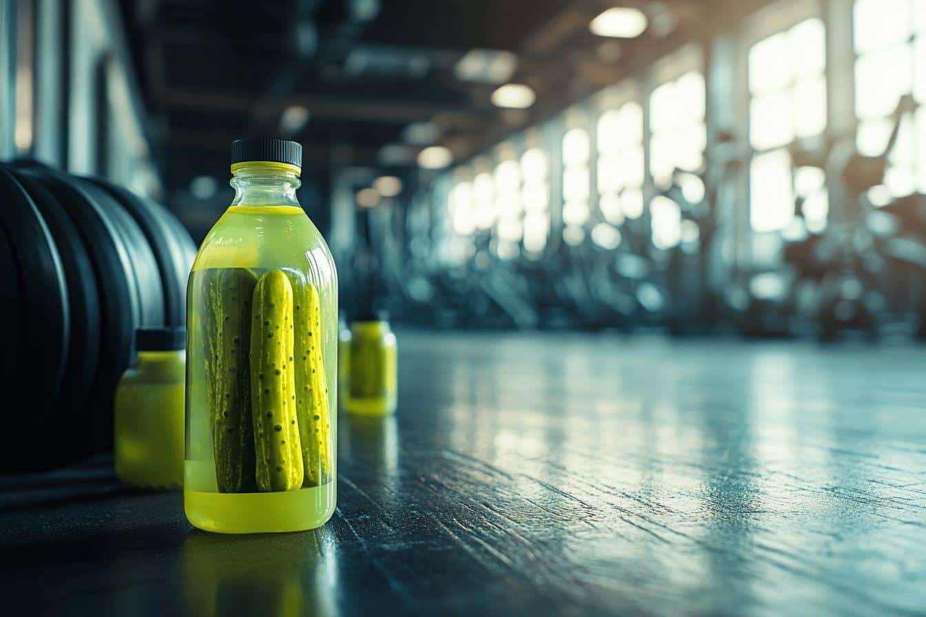 Jus de cornichon : Pourquoi les sportifs en consomment pour éviter les crampes